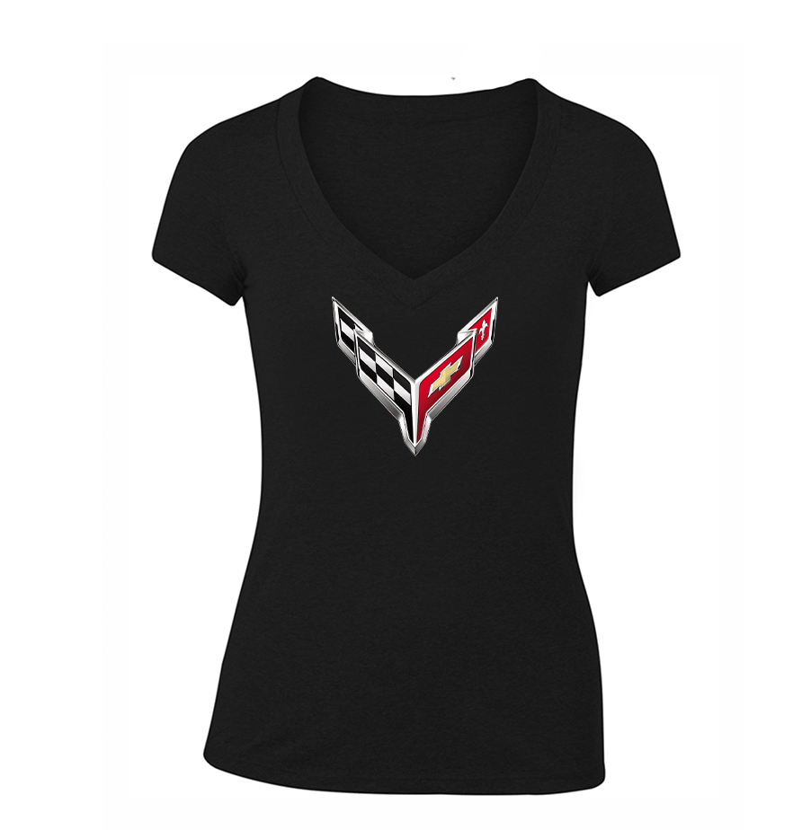 Women's Chevrolet V-Neck T-Shirt