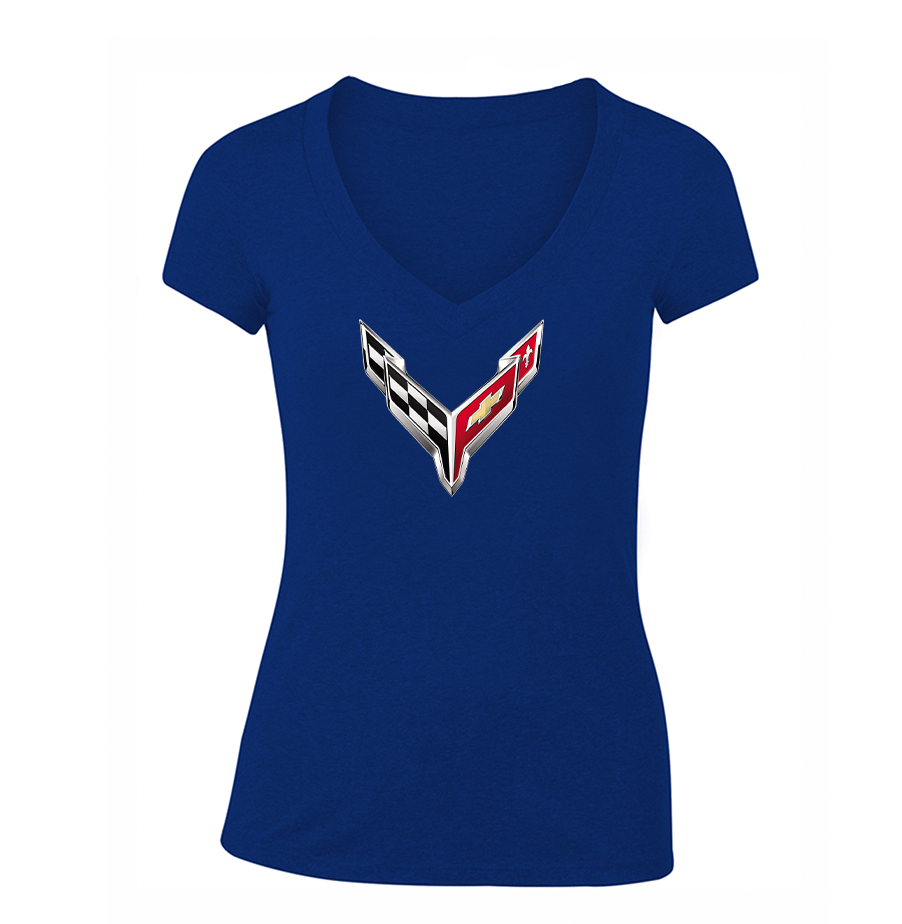 Women's Chevrolet V-Neck T-Shirt