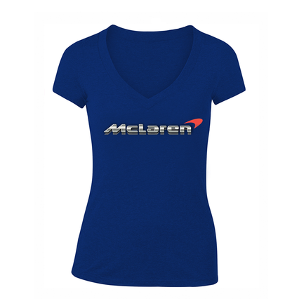 Women's Mclaren  V-Neck T-Shirt