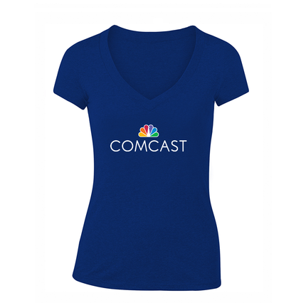 Women's Comcast V-Neck T-Shirt