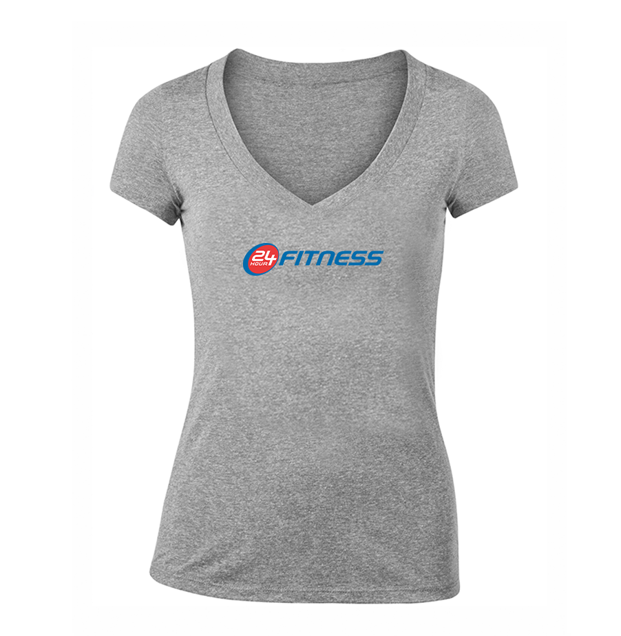 Women's 24 Hour Fitness V-Neck T-Shirt