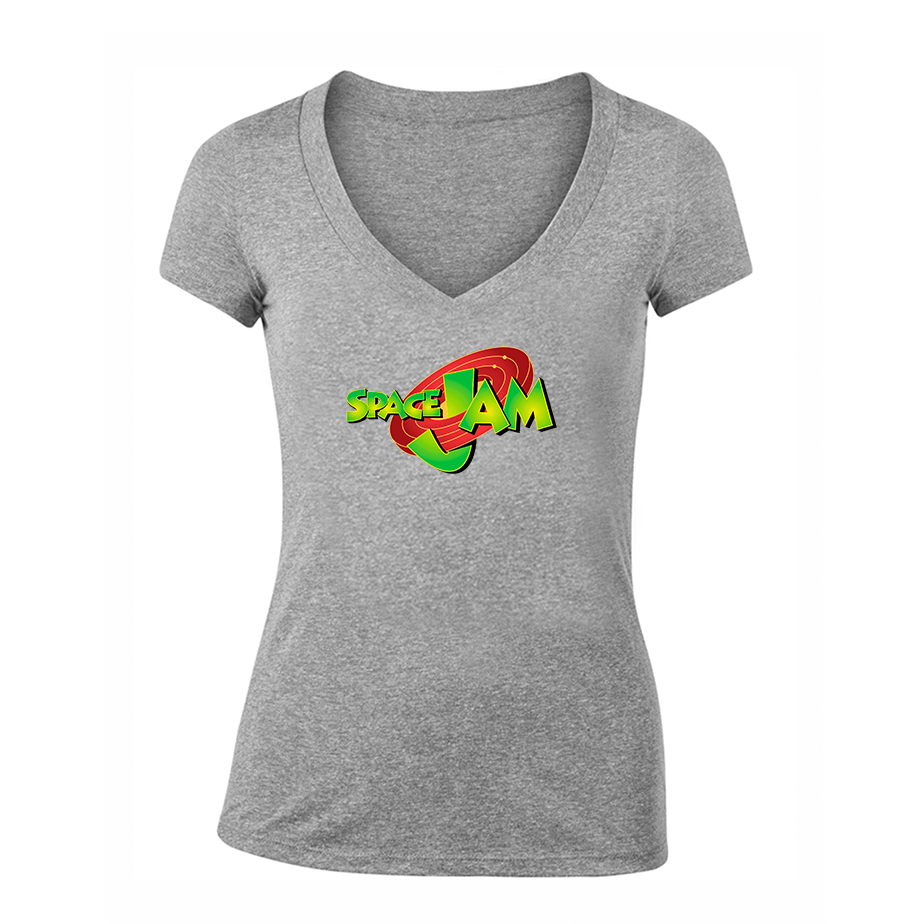 Women's Space Jam V-Neck T-Shirt