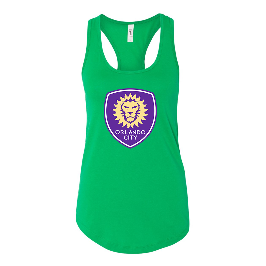 Women's Orlando City Soccer Racerback Tank Top