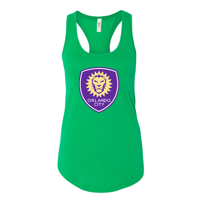 Women's Orlando City Soccer Racerback Tank Top