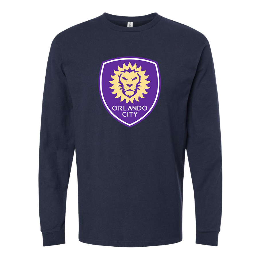 Youth's Orlando City Soccer  Long Sleeve T-Shirt