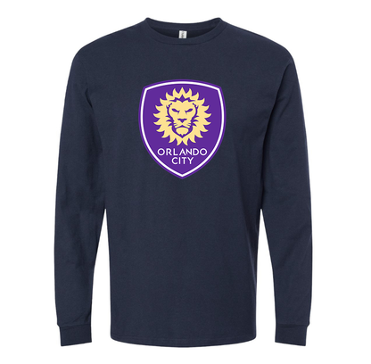 Youth's Orlando City Soccer  Long Sleeve T-Shirt