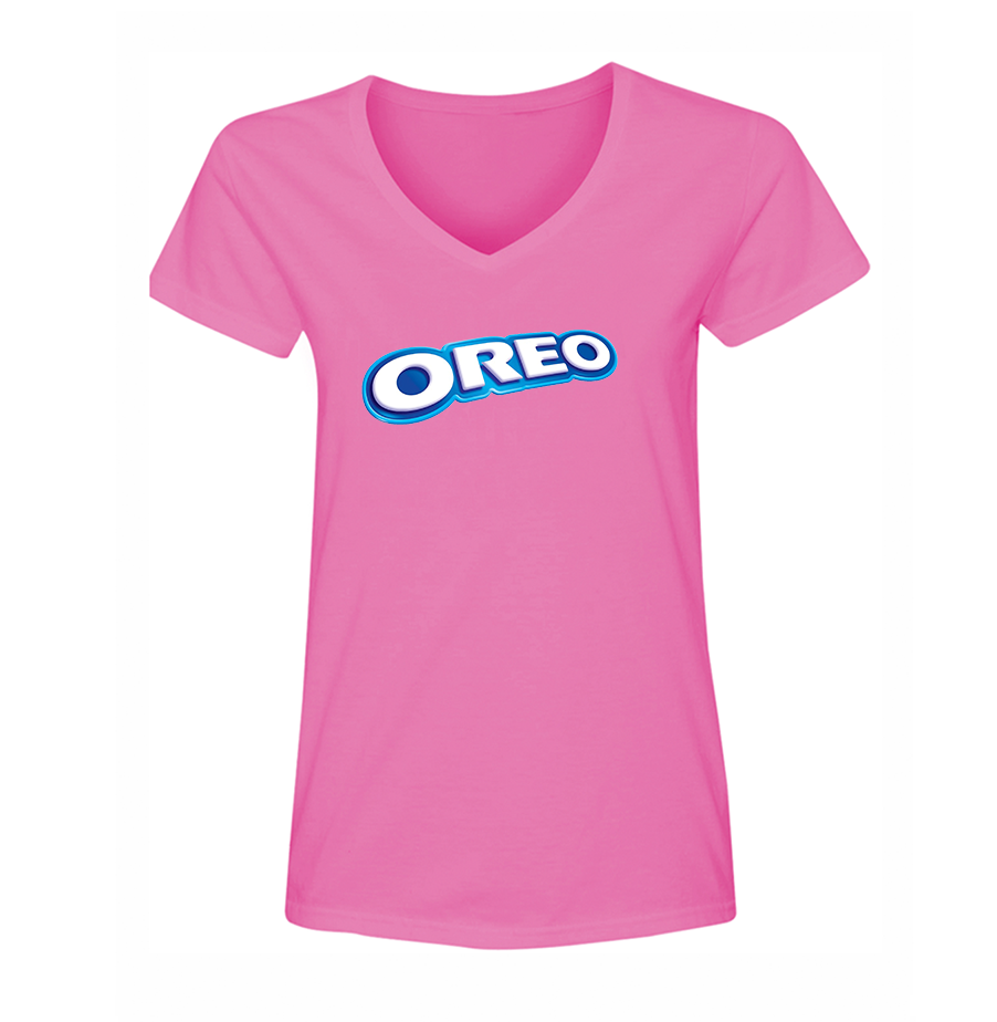 Women's Oreo V-Neck T-Shirt