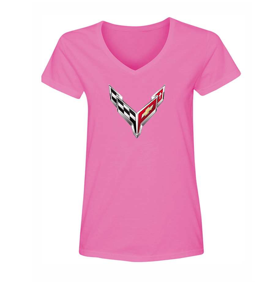 Women's Chevrolet V-Neck T-Shirt