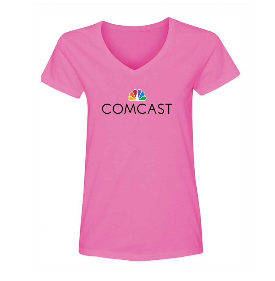 Women's Comcast V-Neck T-Shirt