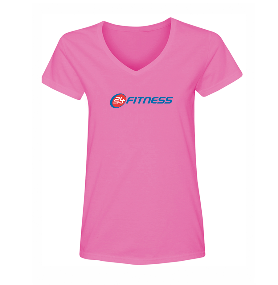 Women's 24 Hour Fitness V-Neck T-Shirt