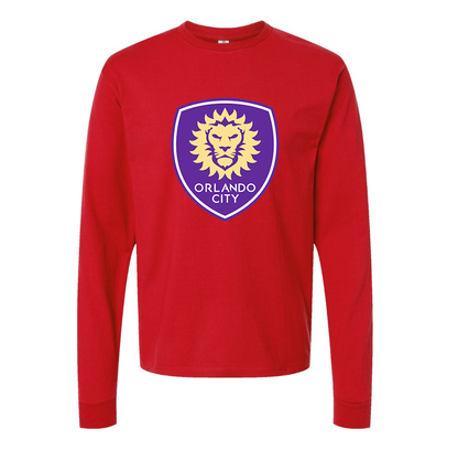 Youth's Orlando City Soccer  Long Sleeve T-Shirt