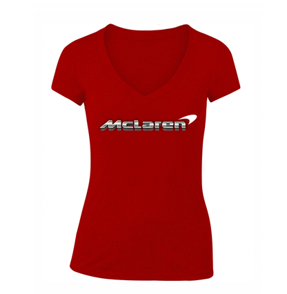 Women's Mclaren  V-Neck T-Shirt