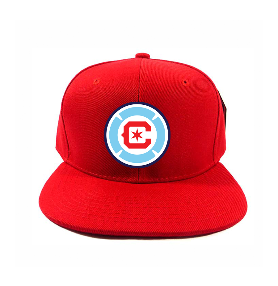 Chicago fire Soccer Snapback Hat