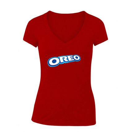 Women's Oreo V-Neck T-Shirt