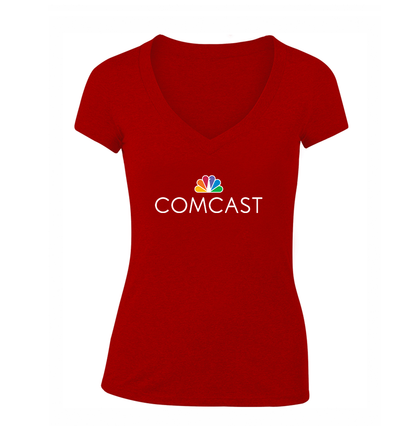 Women's Comcast V-Neck T-Shirt