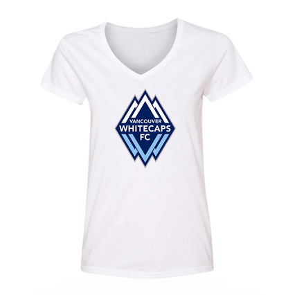 Women's Vancouver Whitecaps FC V-Neck T-Shirt
