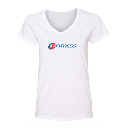 Women's 24 Hour Fitness V-Neck T-Shirt