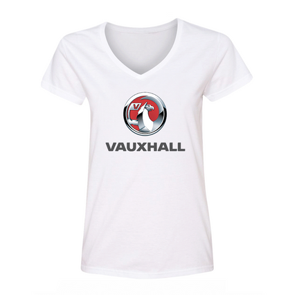 Women's Vauxcall motors V-Neck T-Shirt
