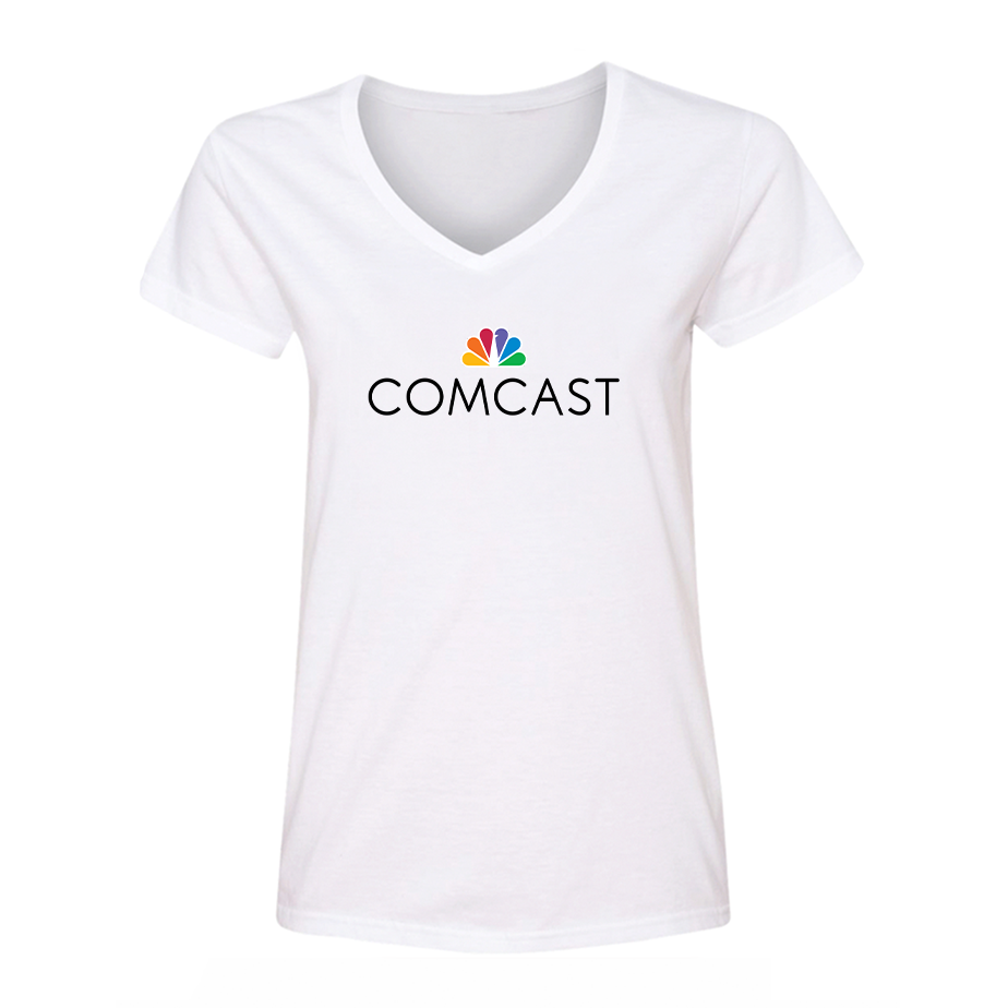 Women's Comcast V-Neck T-Shirt