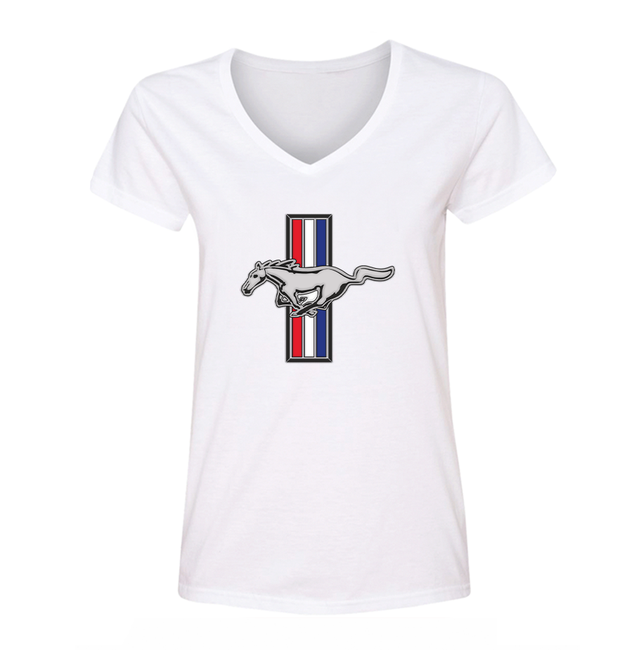 Women's Mustang V-Neck T-Shirt