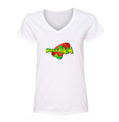 Women's Space Jam V-Neck T-Shirt