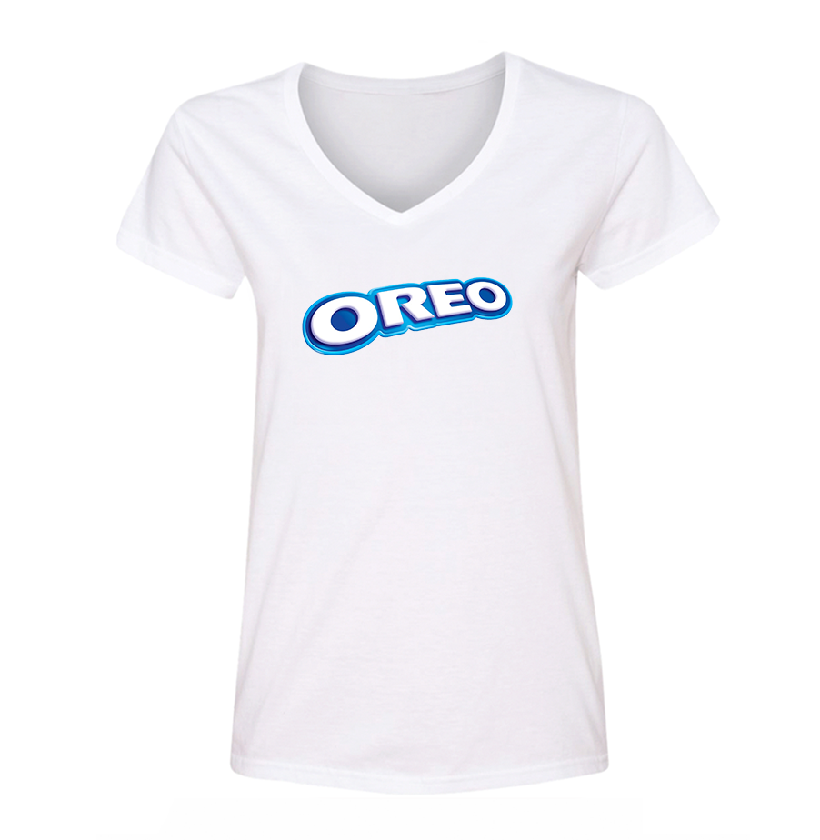 Women's Oreo V-Neck T-Shirt